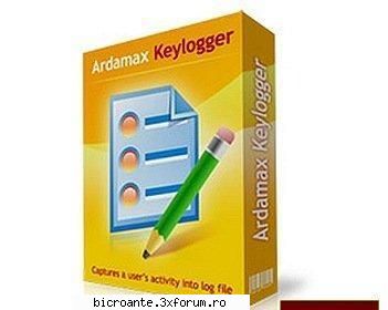 ardamax keylogger v2.8 + keylogger is a keystroke recorder that captures user's activity and saves
